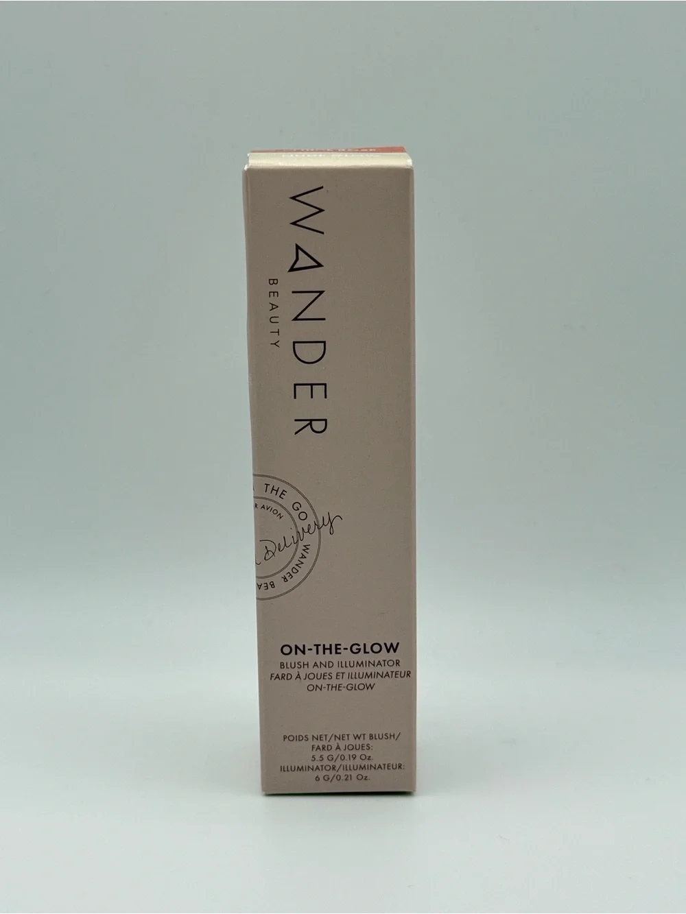 ✨ Wander Beauty On-The-Glow Blush & Illuminator Duo Stick Coral Rose & Nude Glow